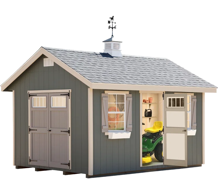 Riverside 10 ft. W x 14 ft. D Storage Shed