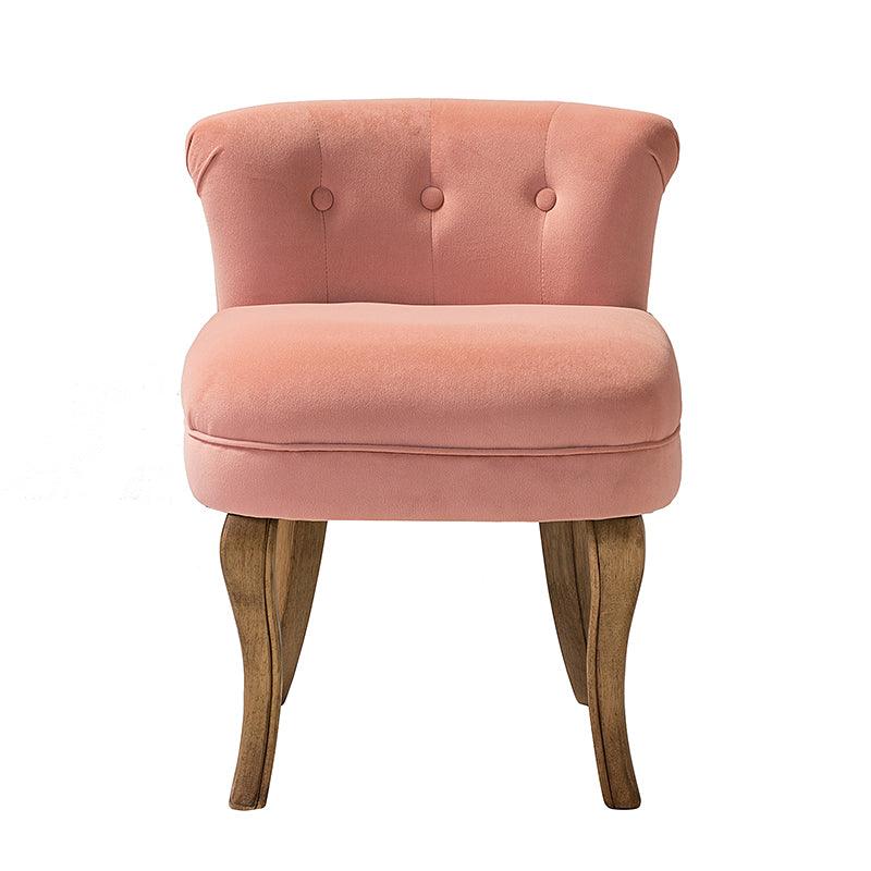 Moises Velvet Vanity Stool