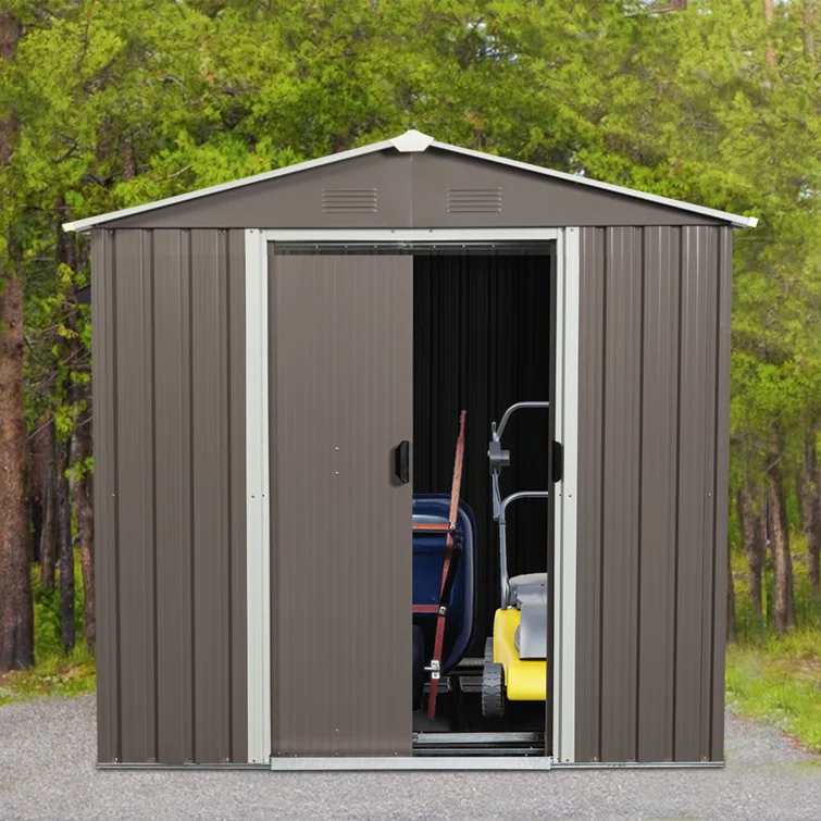 6 ft. x 4 ft. Metal Tool Shed