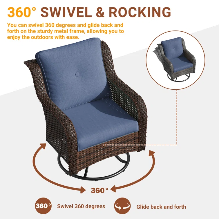 Mashawna 5 - Person Outdoor Seating Group
