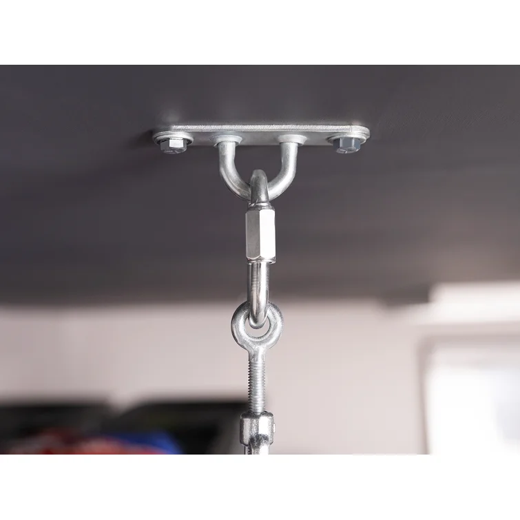 Pro Series 4 ft. x 8 ft. and 2 ft. x 8 ft. Wall Mounted Steel Shelf Set