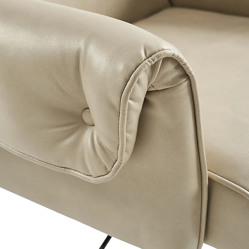 Ernst Modern Fabric Leather Swivel Task Chair