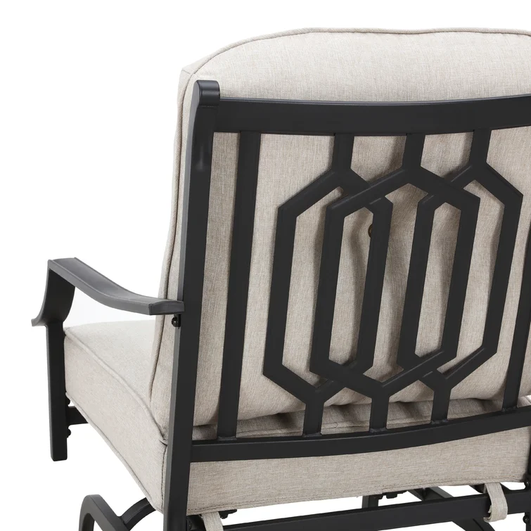 Metal 5 - Person Sofa Seating Group with Cushions
