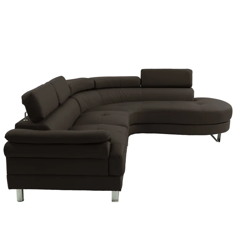 Longworth 2 - Piece Faux Leather Sectional