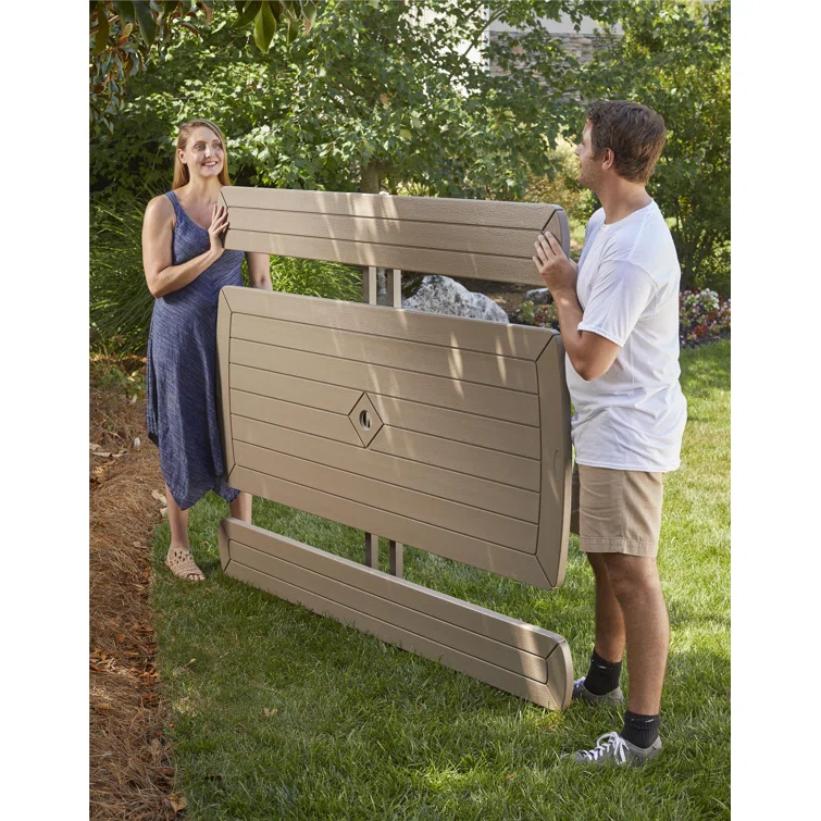 COSCO Outdoor Living 6 ft. Folding Picnic Table