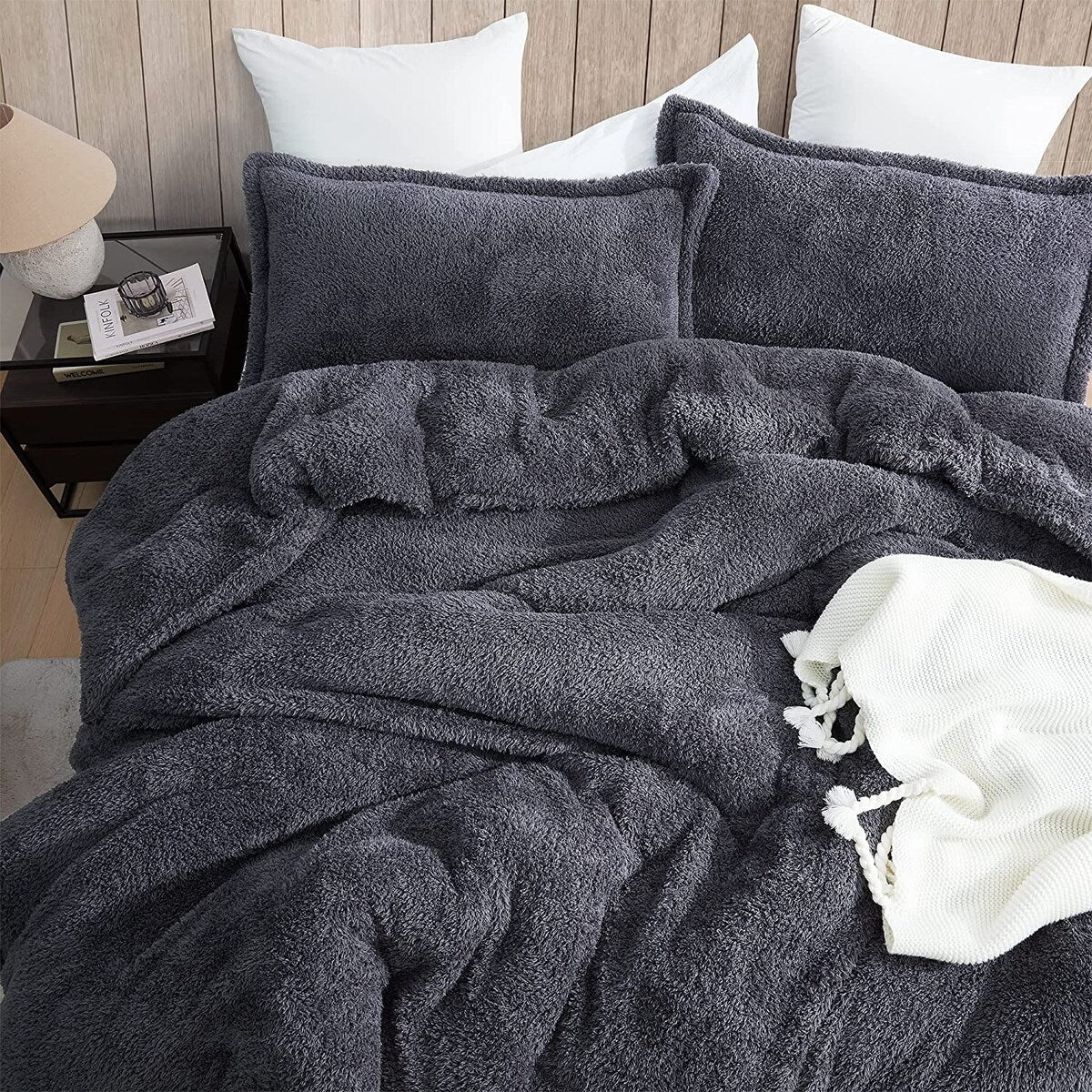 Shankapotomus - Coma Inducer? Oversized Comforter Set - Tornado Gray