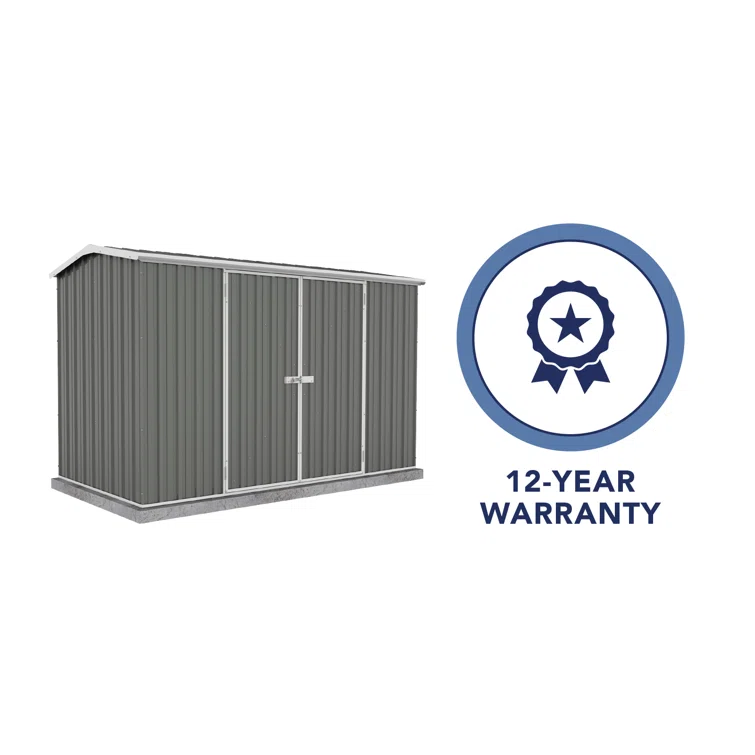 Premier Metal 10 ft. W x 5 ft. D Metal Storage Shed