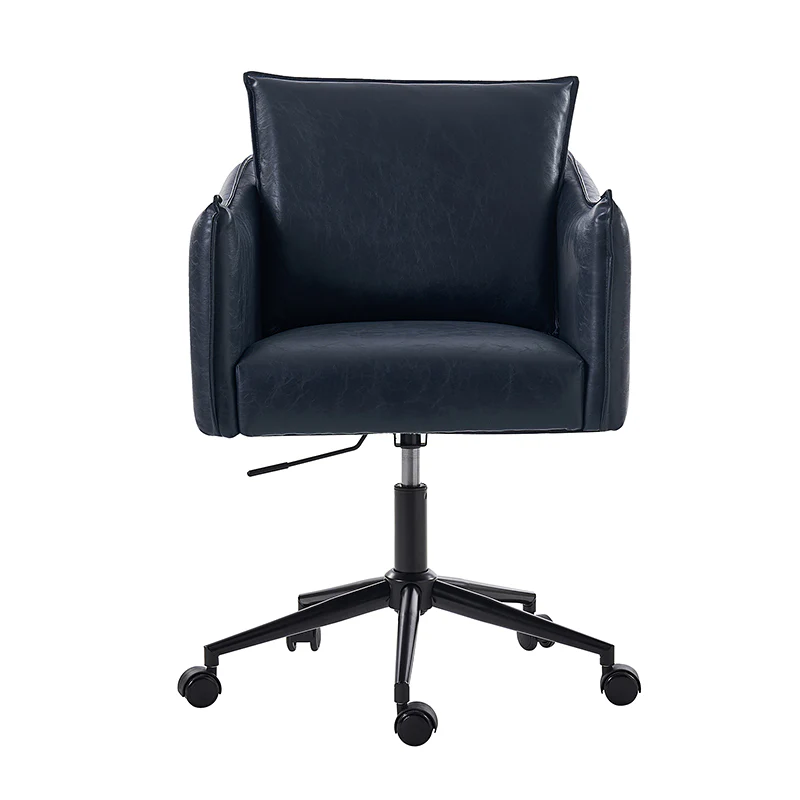 Fabius Mid-Century Modern Height-Adjustable Swivel Office Chair