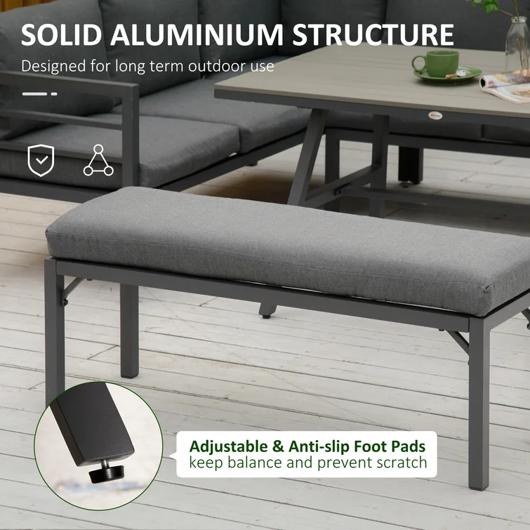 6 - Person Outdoor Seating Group with Cushions