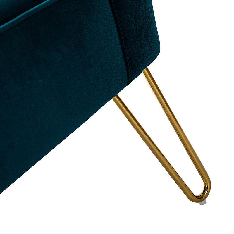Ainhoa Velvet Tufted Back Side Chair