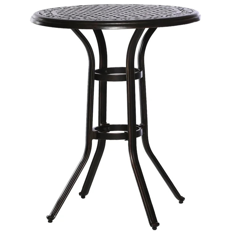 Carleton 2 - Person Round Outdoor Dining Set with Cushions