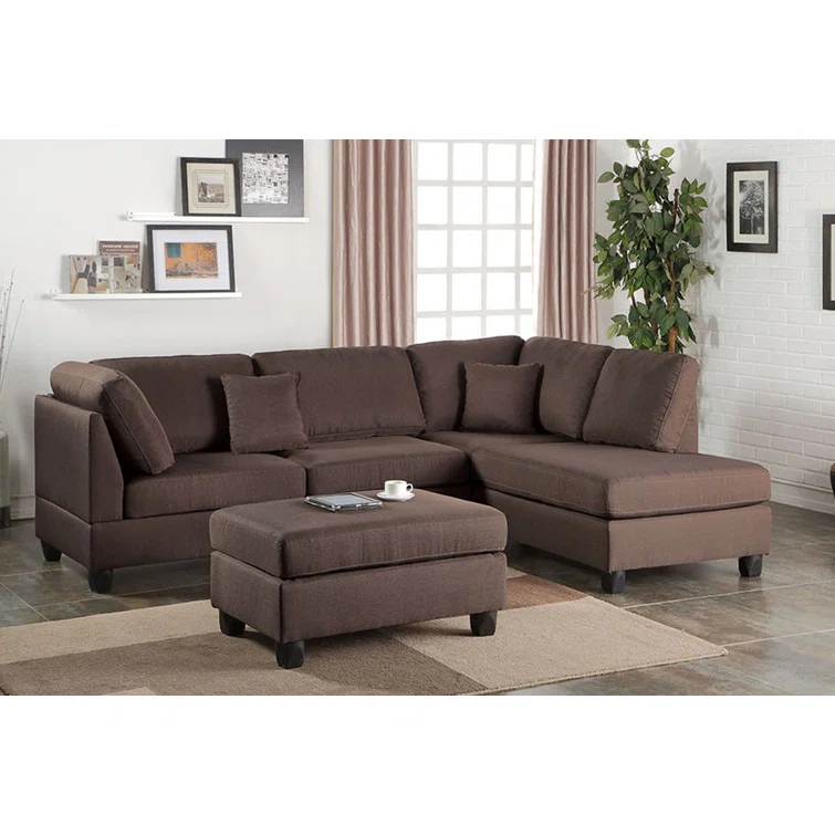 3 - Piece Upholstered Sectional