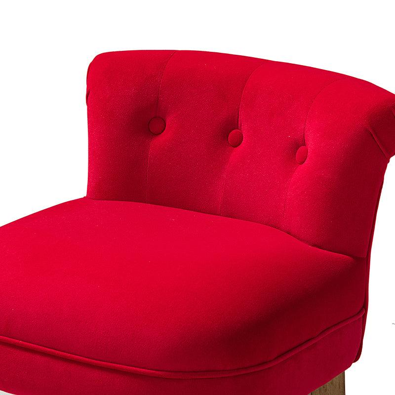 Moises Velvet Vanity Stool