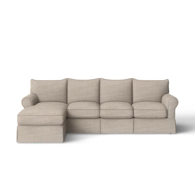Bircham 2 - Piece Slipcovered Sectional