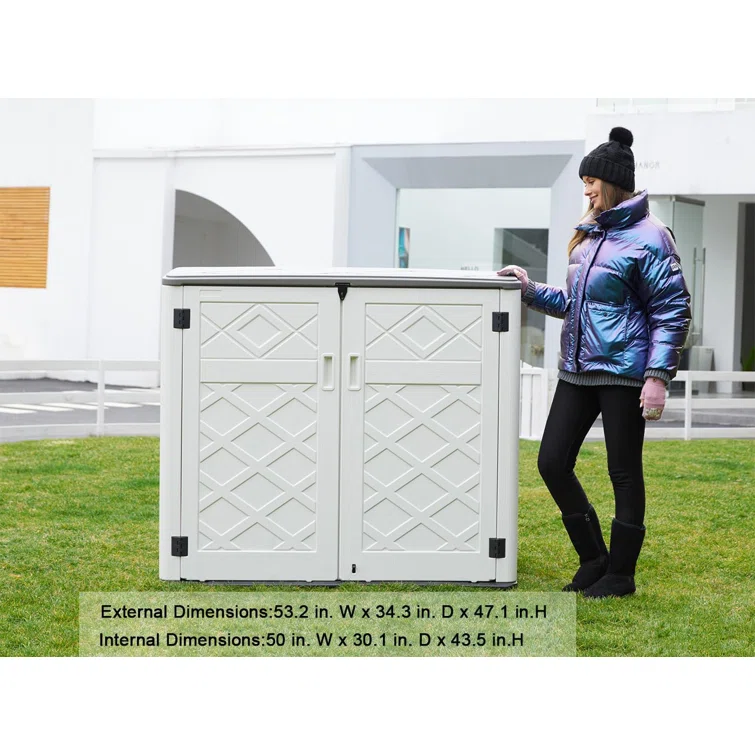 Outdoor Large Jy Storage Shed