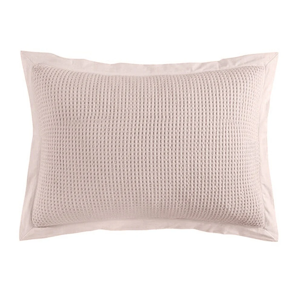 Waffle Weave Pillow Sham Set, 2PC