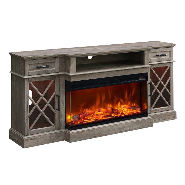 Gaobo Farmhouse TV Stand Up to 80'' TVS, 32