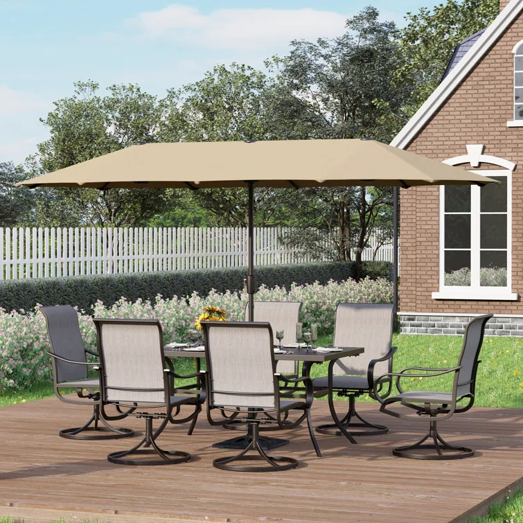 Nako 6 - Person Rectangular Outdoor Dining Set
