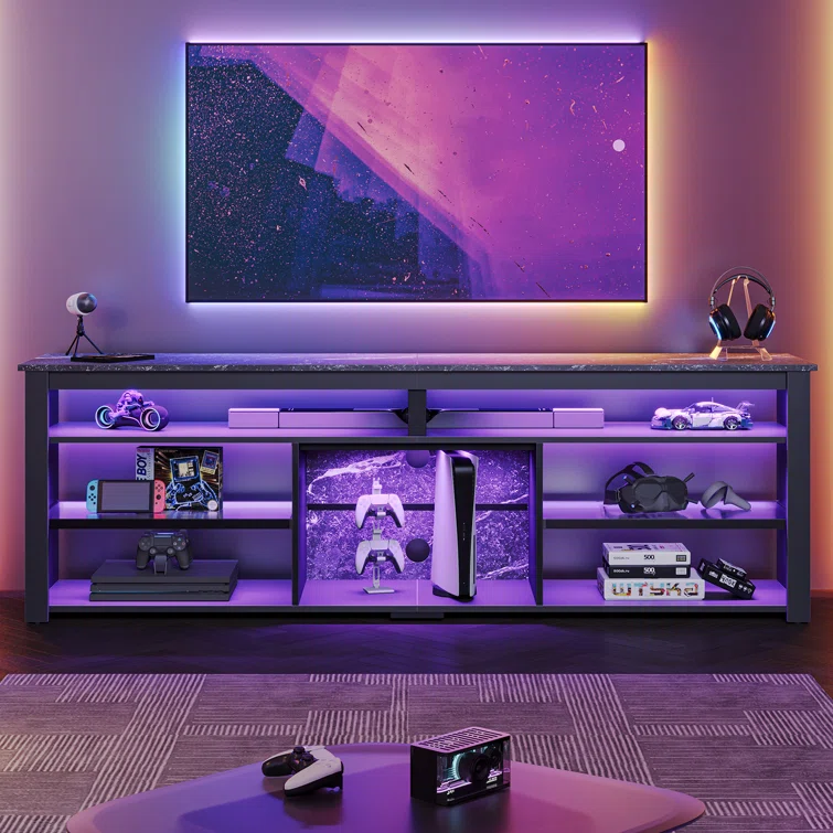 LED TV Stand for TVs up to 75 inch,70