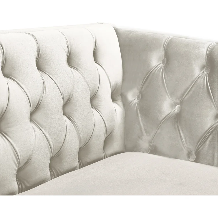Sickels 90'' Velvet Sofa