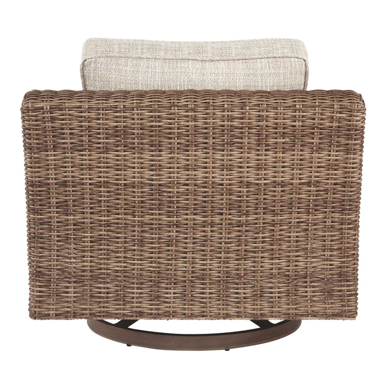 Gilchrist Swivel Patio Chair with Cushions