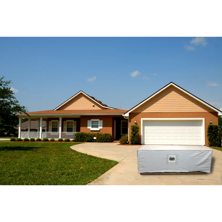 12 ft. W x 26 ft. D Solid Wooden Garage Shed