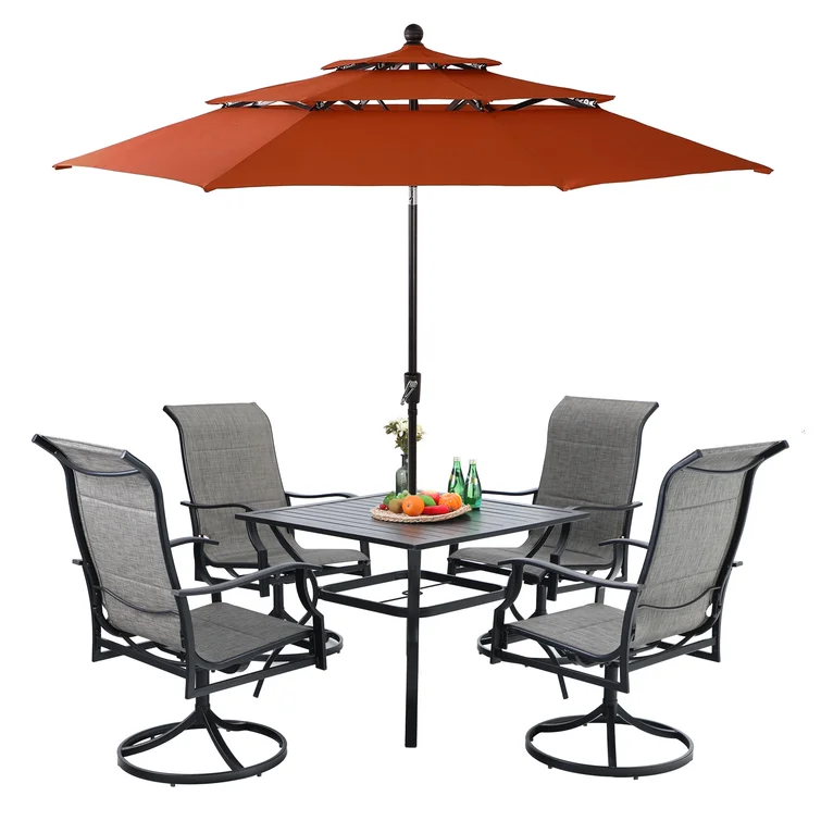 Alyah 4 - Person Square Outdoor Dining Set