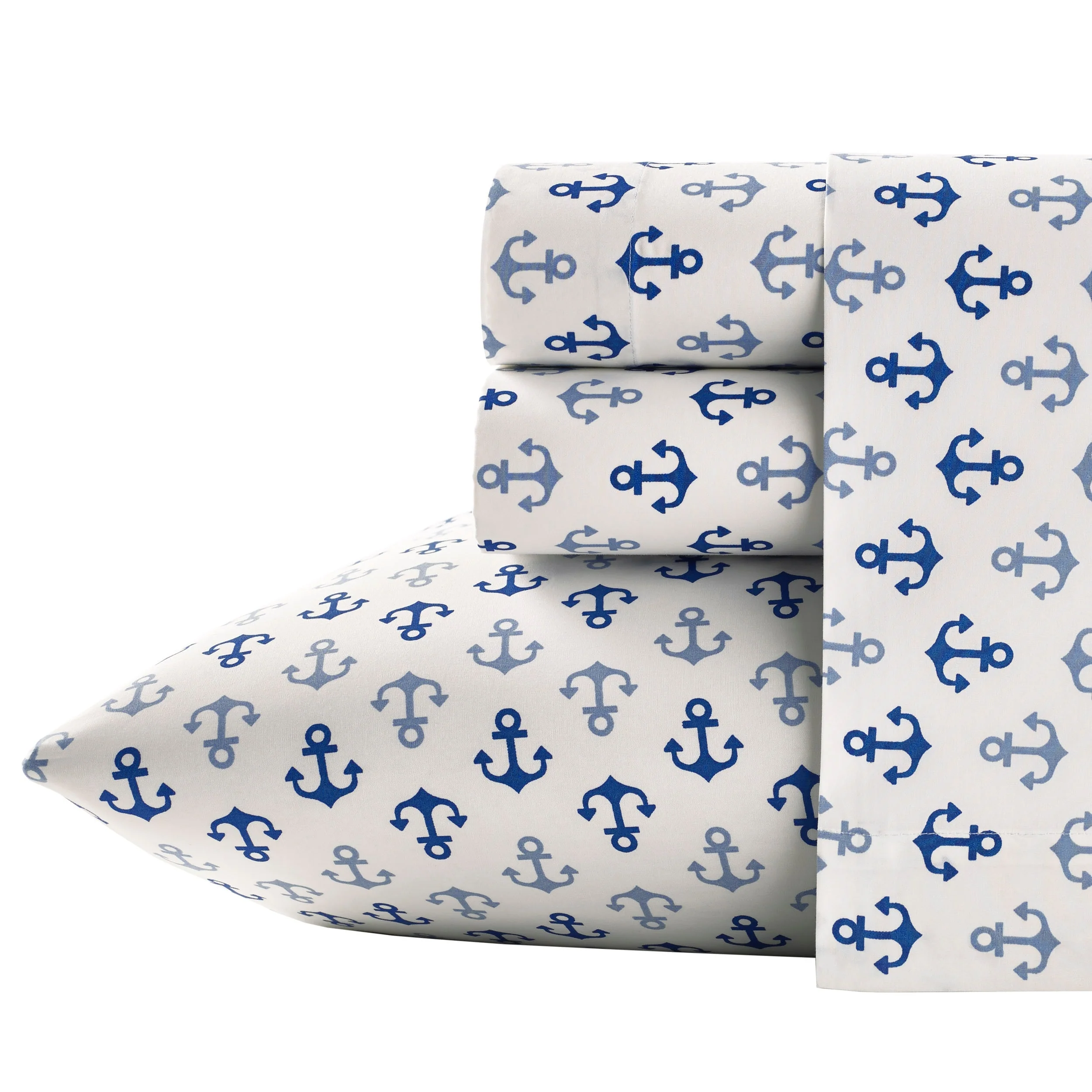 Poppy & Fritz Cotton Percale Printed Bed Sheet Sets