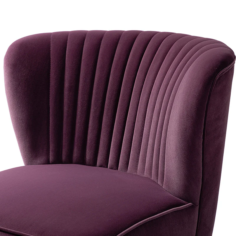 Ainhoa Velvet Tufted Back Side Chair