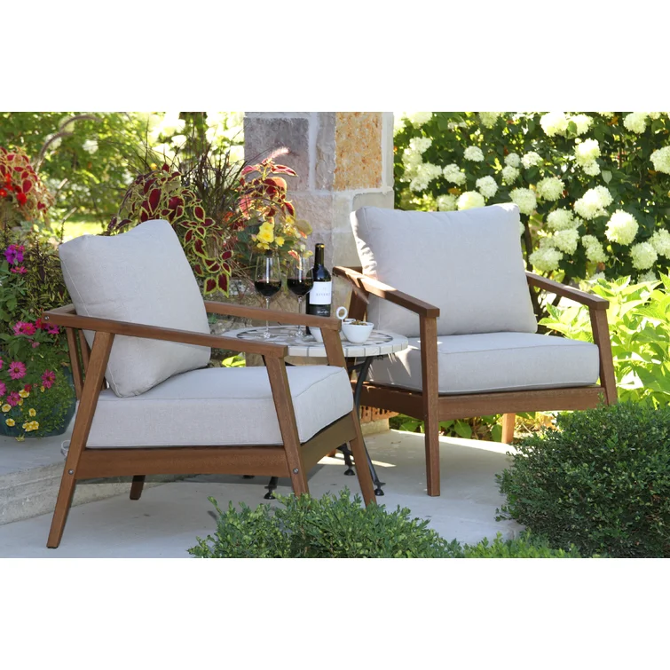 Arnot 2 - Person Outdoor Seating Group with Cushions