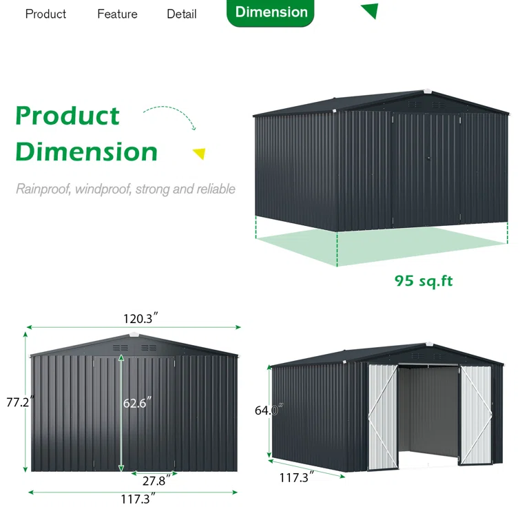Metal Storage Shed