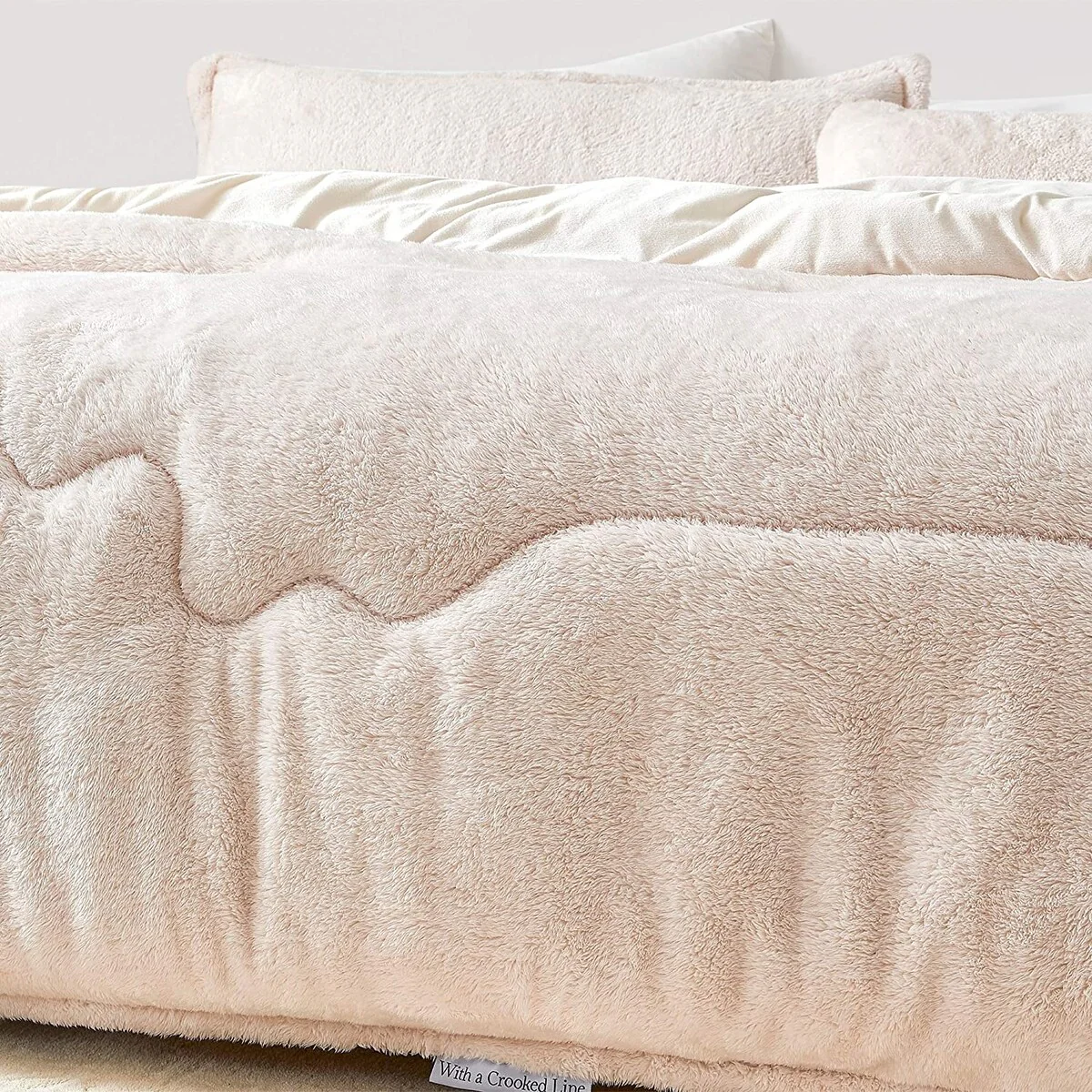 Crooked Line - Coma Inducer? Comforter Set - Jet Stream