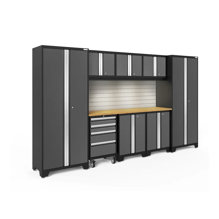 Bold Series 8 Piece Storage Cabinet Set
