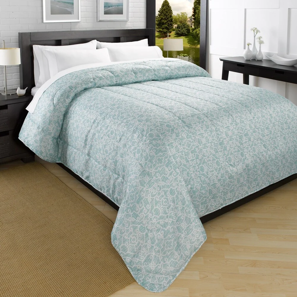 Ella Jayne Ramsey Printed Down Alternative Ultra Lightweight Comforter