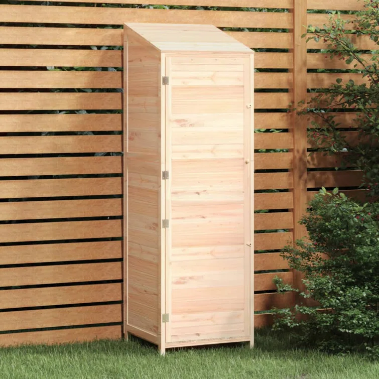 VidaXL Outdoor Storage Shed Garden Shed Wooden Storage Shed Solid Fir Wood