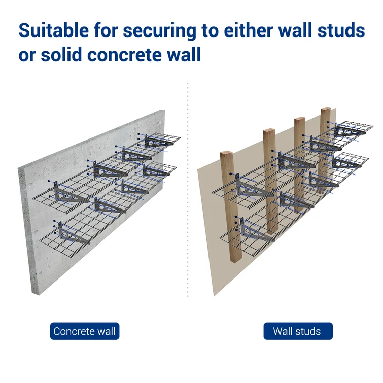 72'' W Metal Storage Rack<!-- --> <!-- -->(Set of 2)
