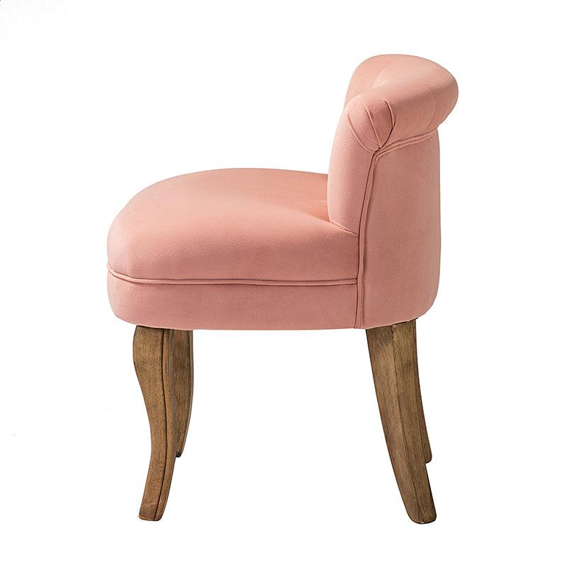 Moises Velvet Vanity Stool