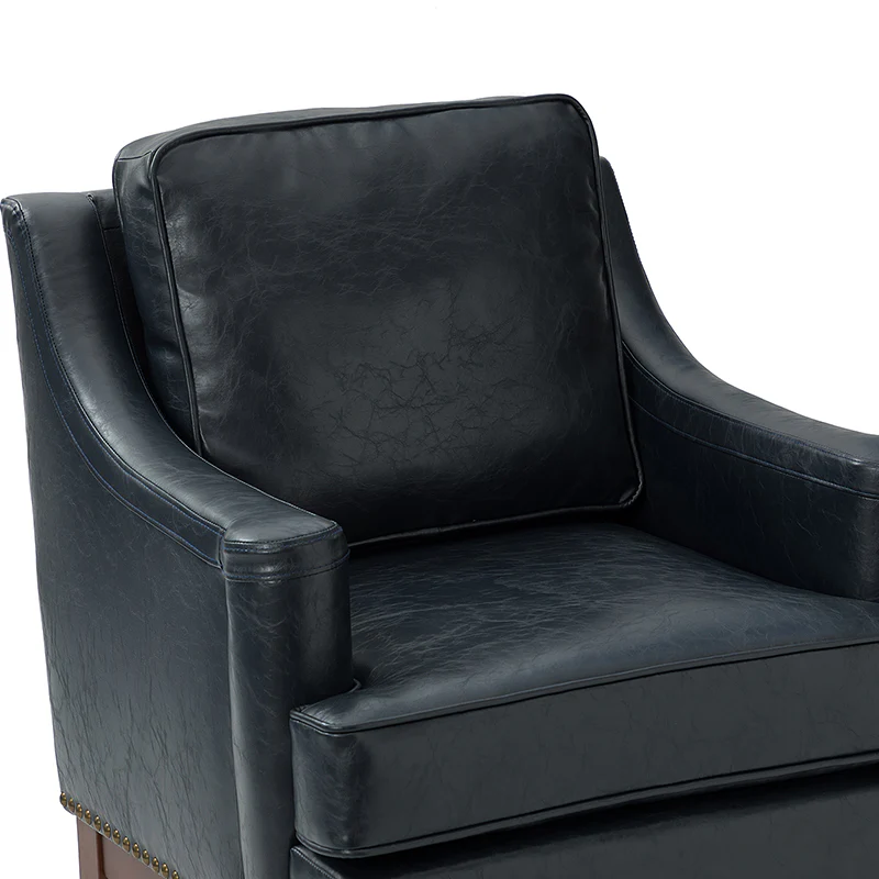 Christoph Vegan Leather Armchair