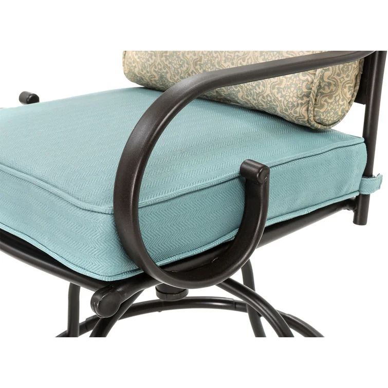 Kautz 2 - Person Square Outdoor Dining Set with Cushions