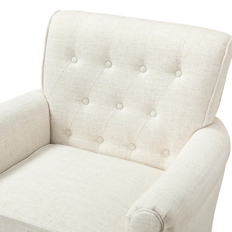 Gwendolyn Upholstered Swivel Armchair