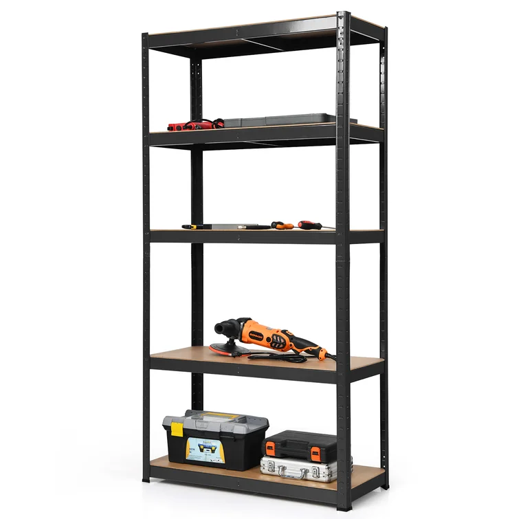Bade 36'' W Height -Adjustable Shelving Unit