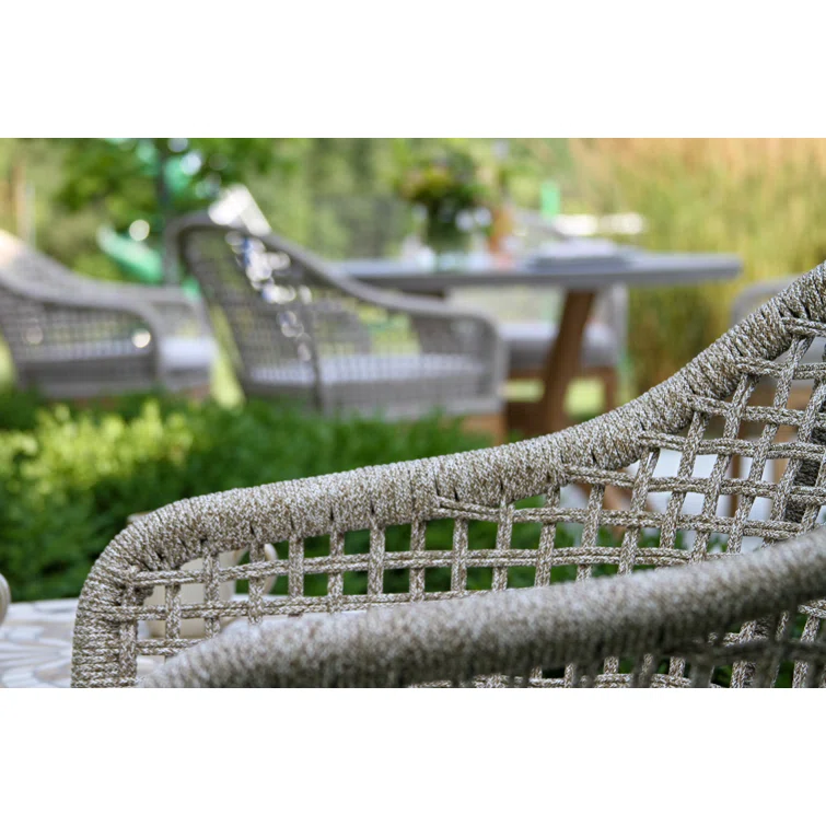 Arnot Teak 2 - Person Outdoor Seating Group with Cushions