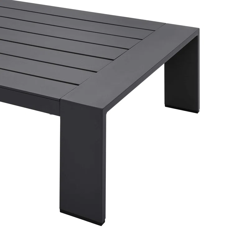 Modway Tahoe Outdoor Aluminum 4-piece Conversation Set with Coffee Table