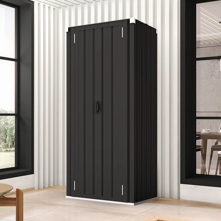 Stetsonville Metal Single Storage Cabinet ( 69.9'' H x 29.9'' W x 21.9'' D)