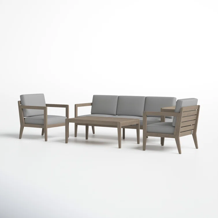 Ojai 5 - Person Outdoor Seating Group with Cushions