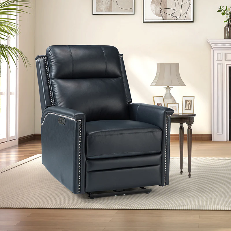Ottfried Genuine Leather Power Recliner