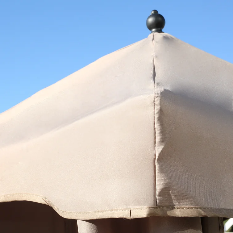 Sophie's Sunlit Wicker Towel Valet with Zipper Cover and Wheels