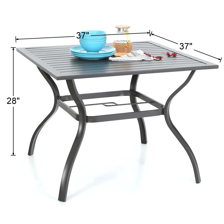 Argyri 4 - Person Rectangular Outdoor Dining Set