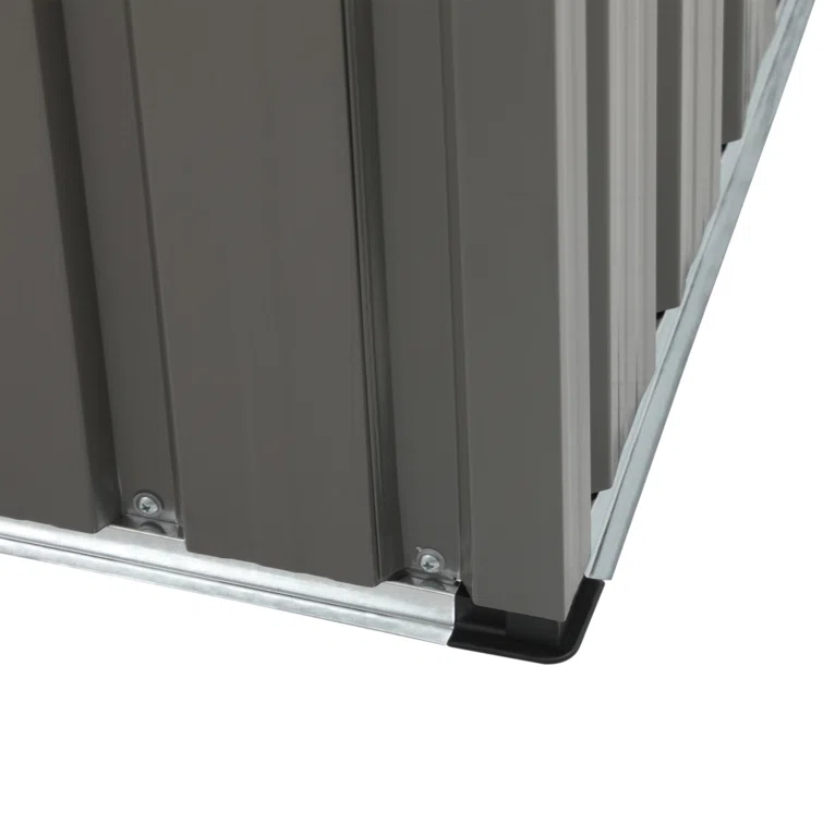 10 ft. W X 8 ft. D Metal Storage Shed