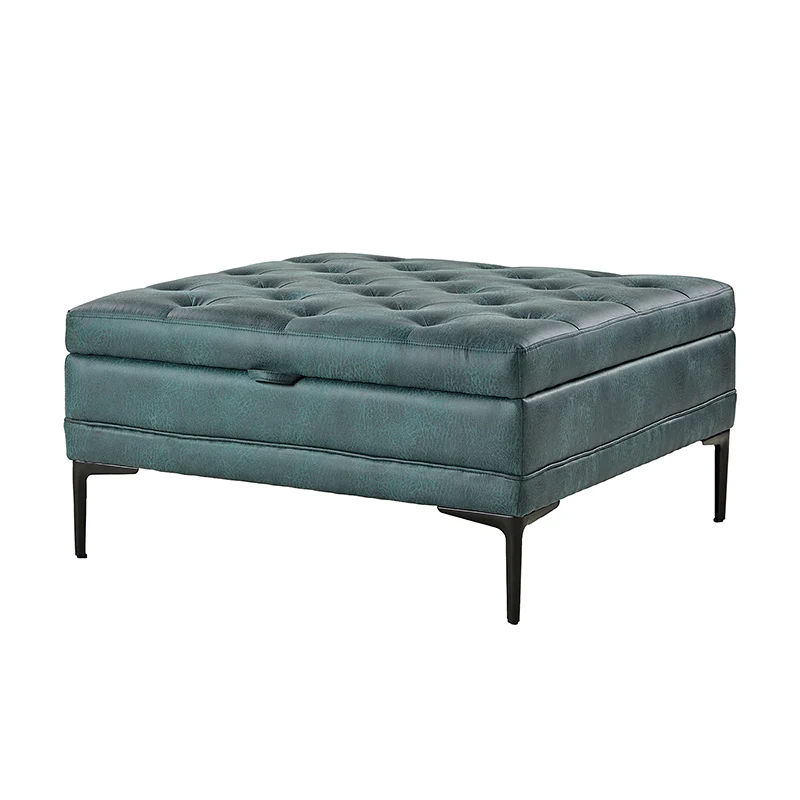 Hartmut Lift Top Shelved Storage Cocktail Ottoman